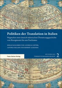 Buchcover Politiken der Translation in Italien